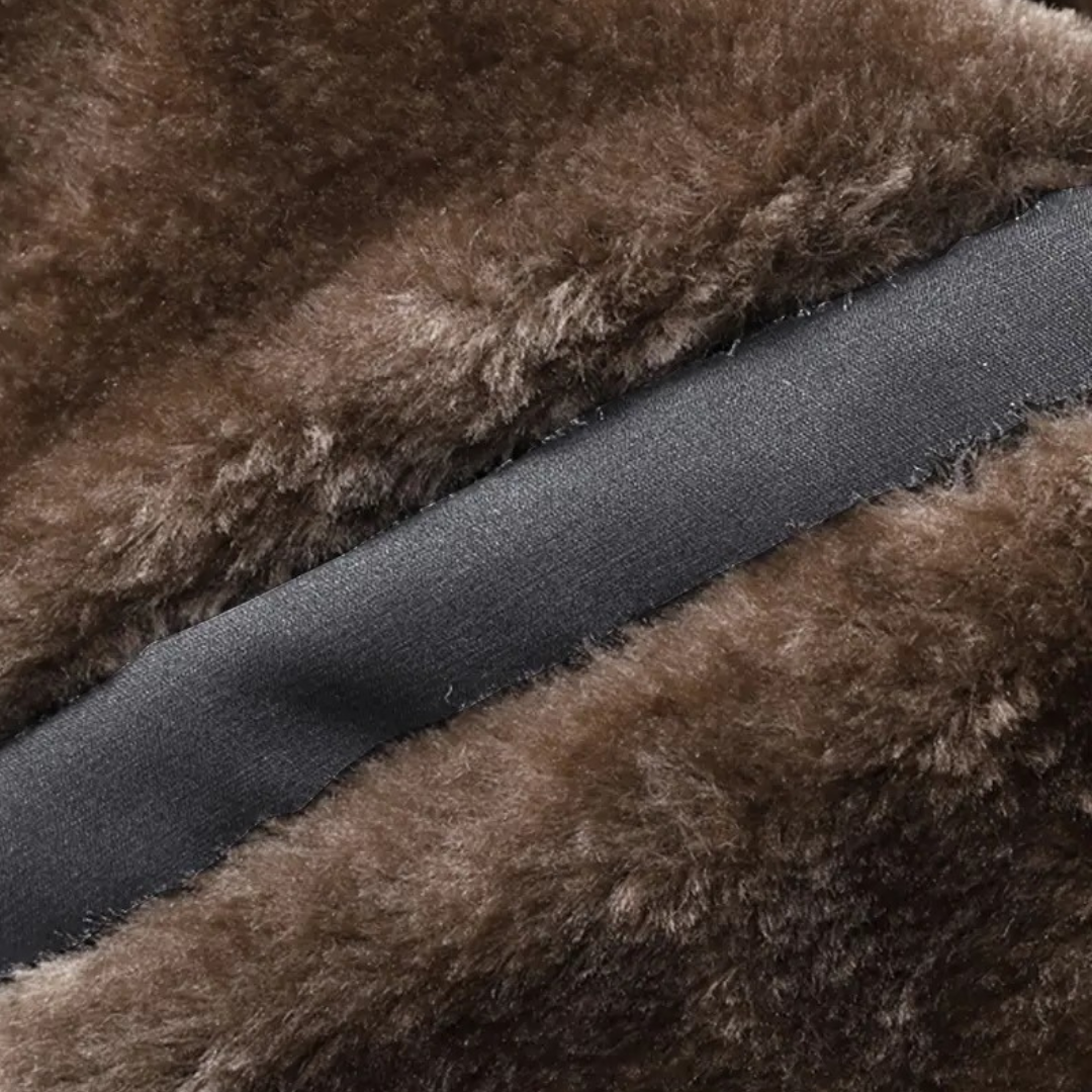 Men’s Sherpa-Lined Zip Jacket – Everyday Outerwear