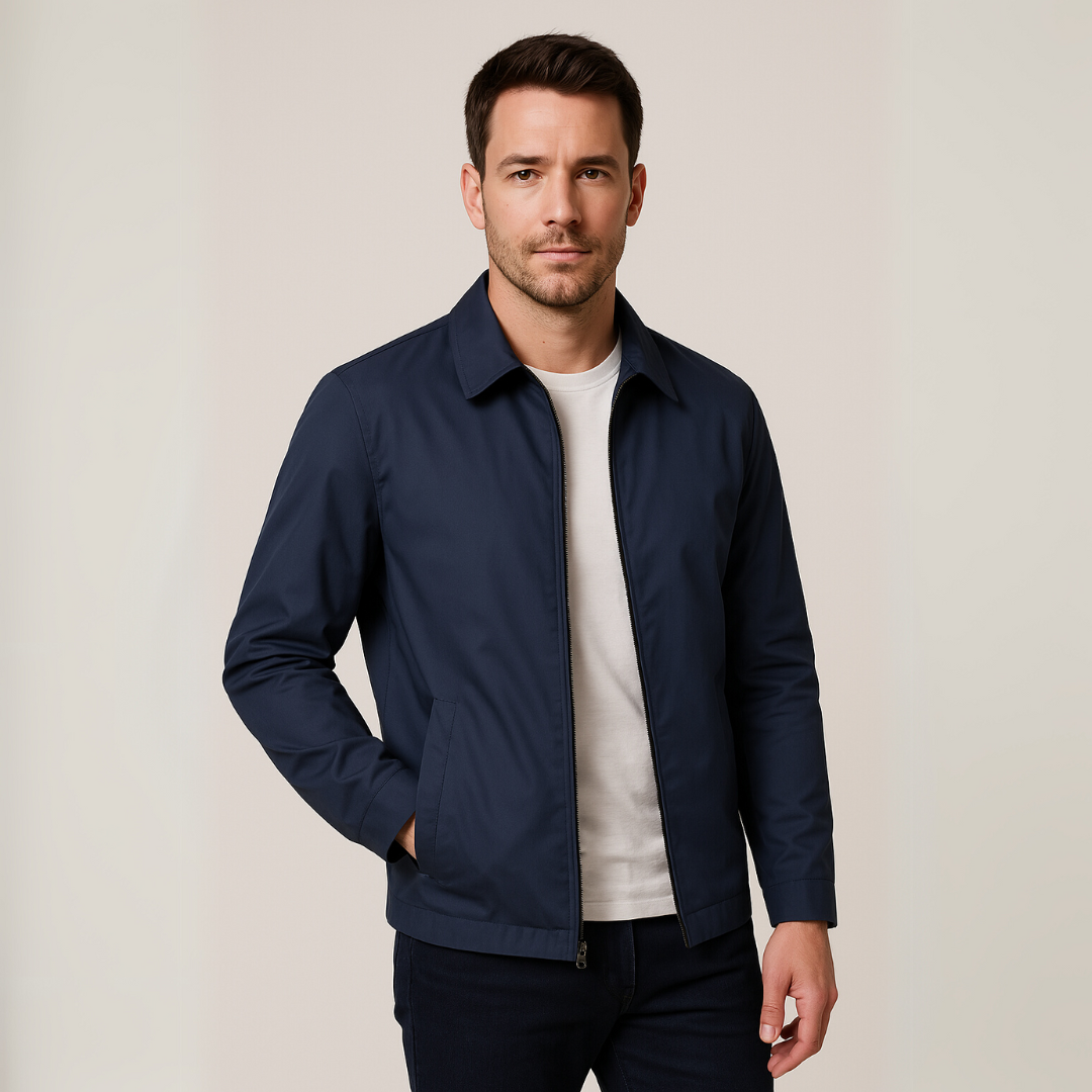 Men’s Zip-Up Jacket – Minimal Everyday Style