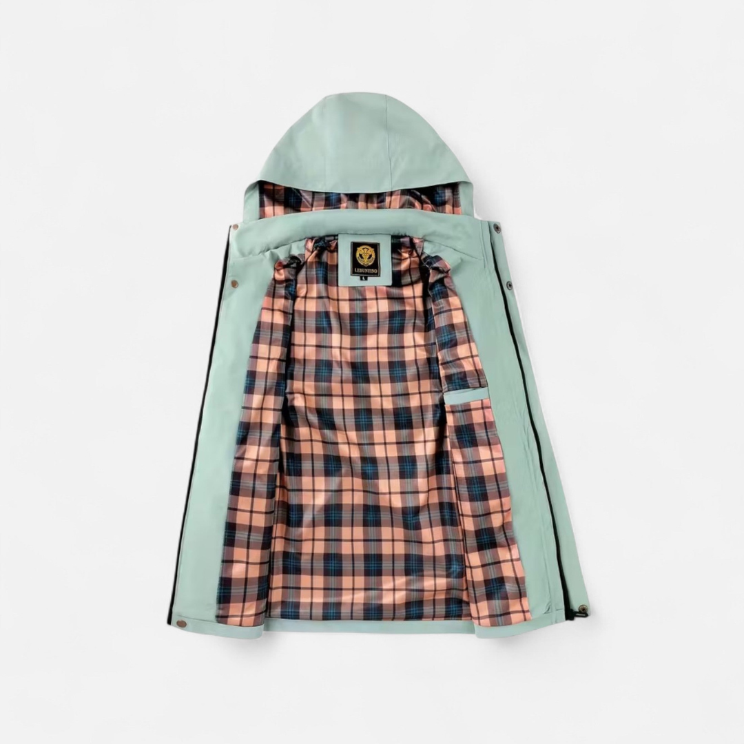 Men’s Jacket with Hood – Classic Zip-Front Layout