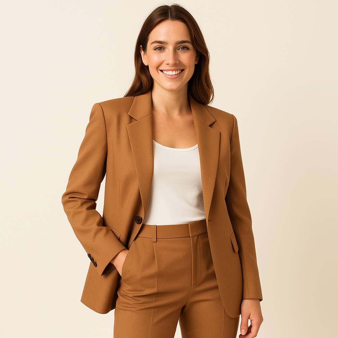 Women’s Two-Piece Business Suit – Tailored Formal Set