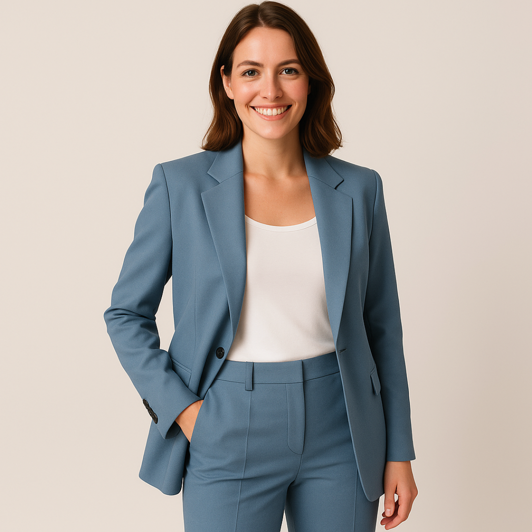 Women’s Two-Piece Business Suit – Tailored Formal Set