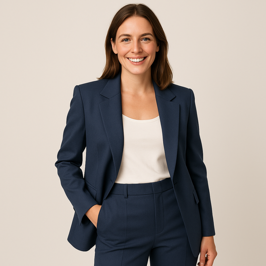 Women’s Two-Piece Business Suit – Tailored Formal Set