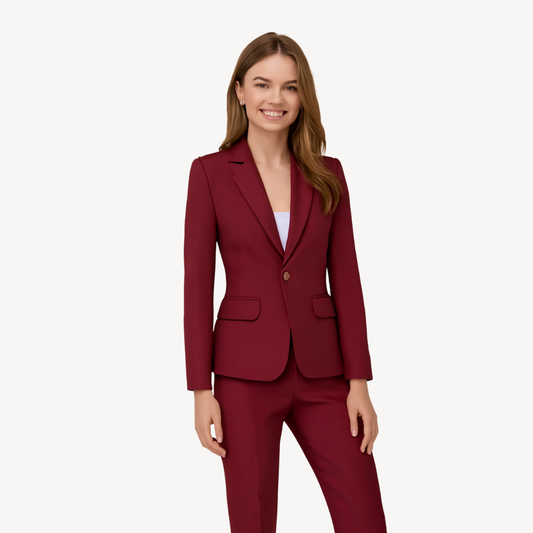 Women’s Blazer and Trousers Set – Tailored Two-Piece Suit