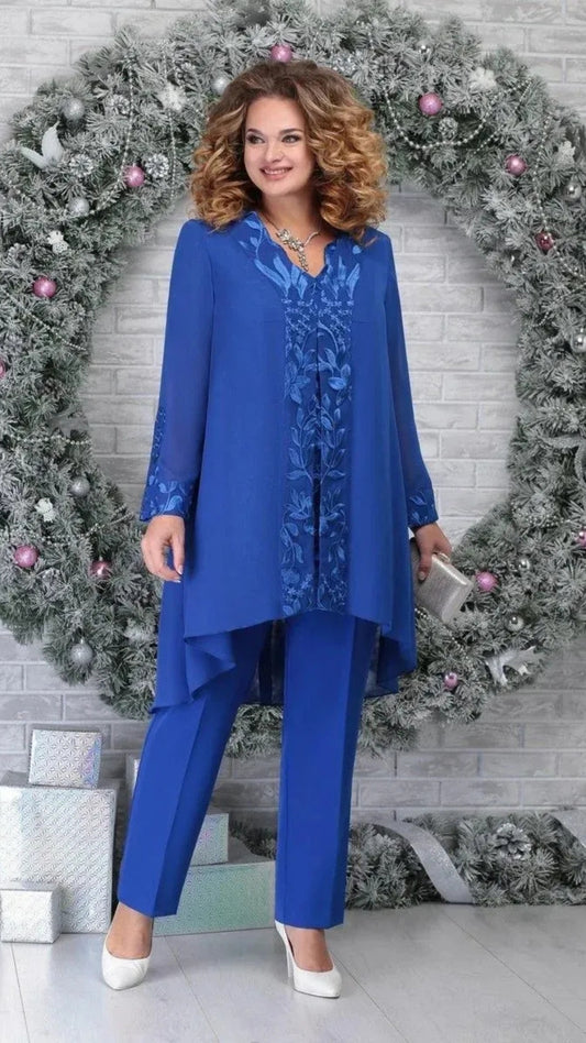 Women’s Blazer and Trouser Set – Two-Piece Coordinated Design