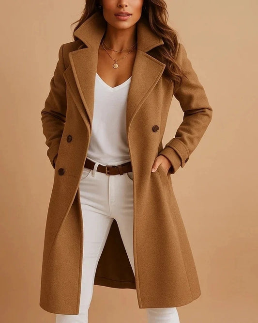 Women’s Trench Coat – Structured Classic Design
