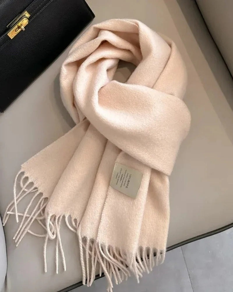 Women’s Wool Scarf – Classic 100% Wool Design