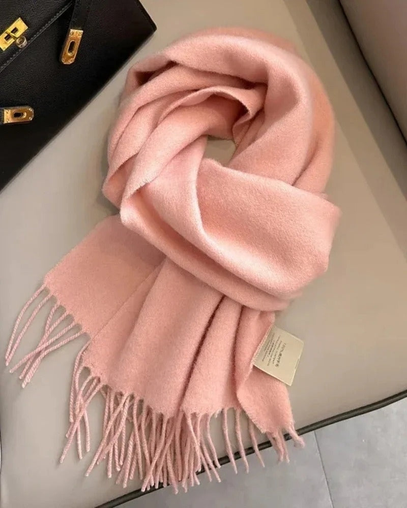 Women’s Wool Scarf – Classic 100% Wool Design