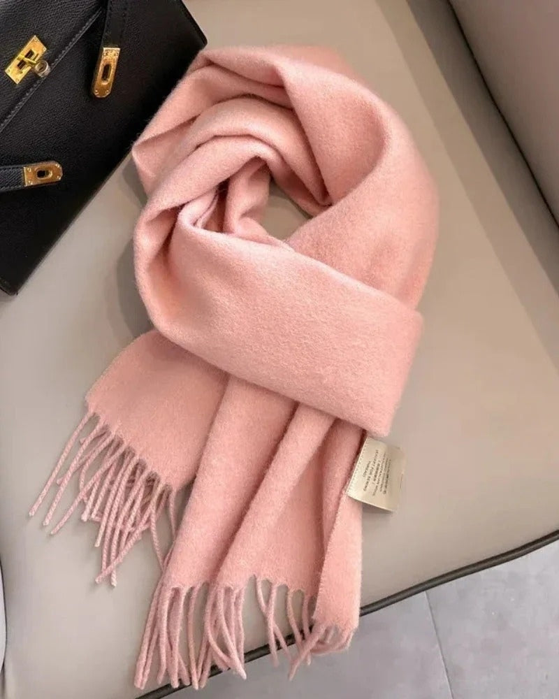 Women’s Wool Scarf – Classic 100% Wool Design
