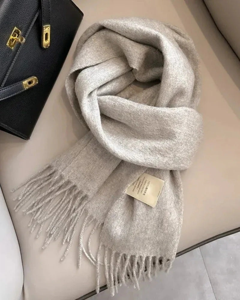 Women’s Wool Scarf – Classic 100% Wool Design