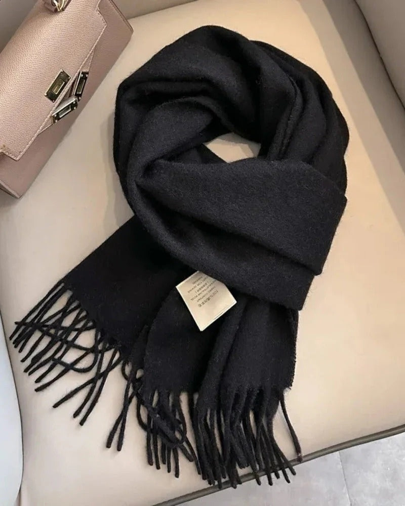 Women’s Wool Scarf – Classic 100% Wool Design