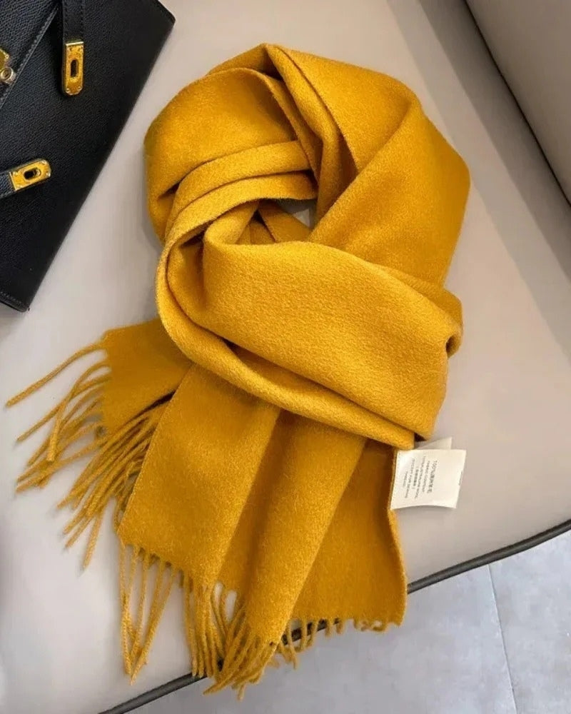 Women’s Wool Scarf – Classic 100% Wool Design