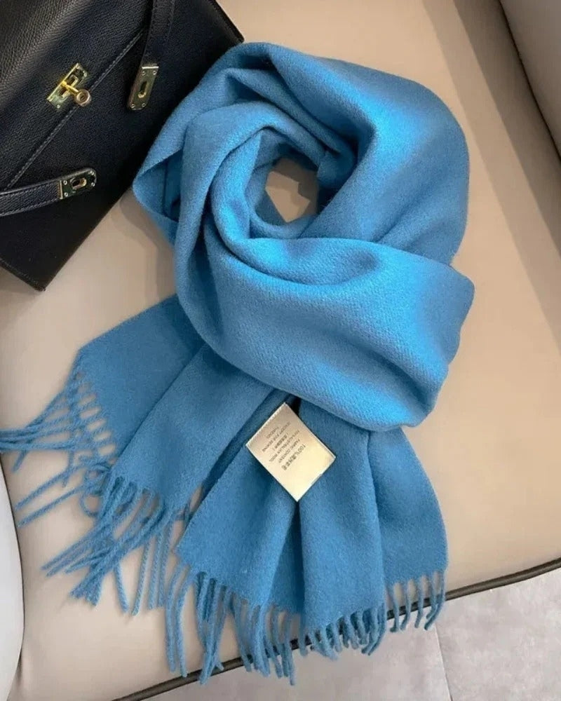 Women’s Wool Scarf – Classic 100% Wool Design