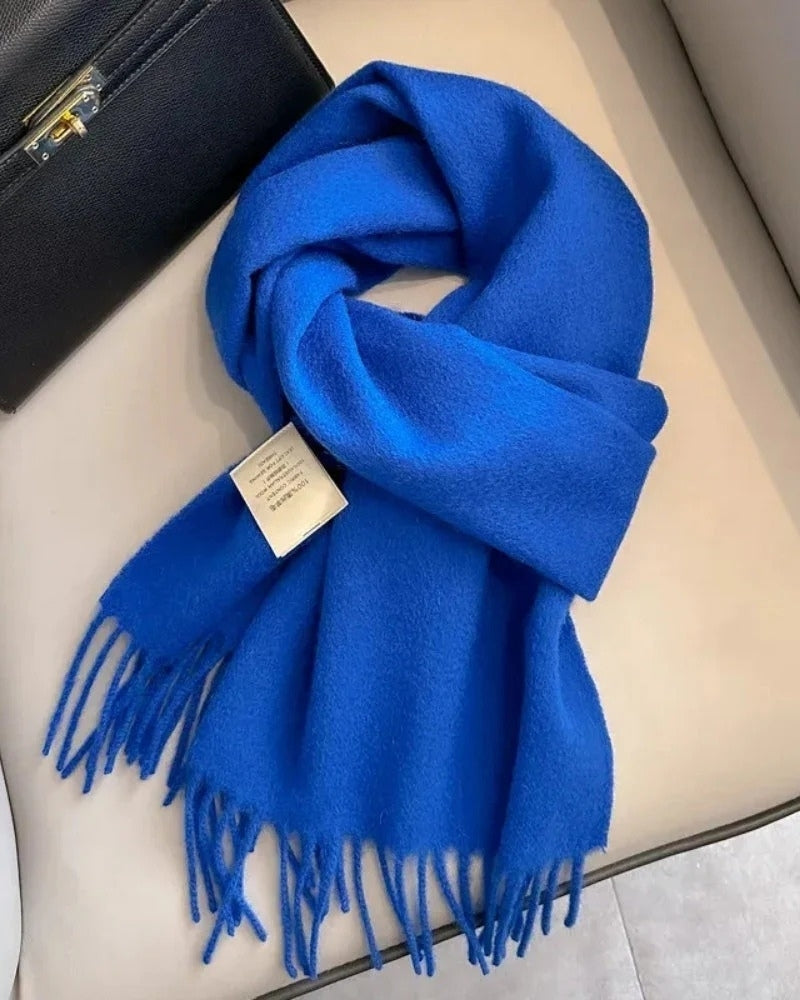 Women’s Wool Scarf – Classic 100% Wool Design