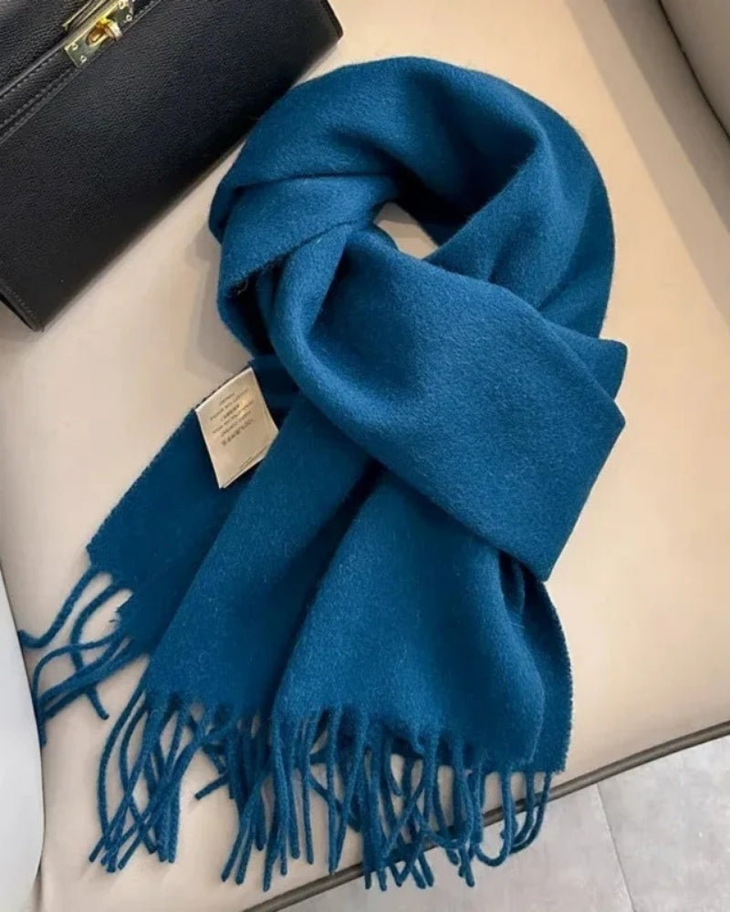 Women’s Wool Scarf – Classic 100% Wool Design