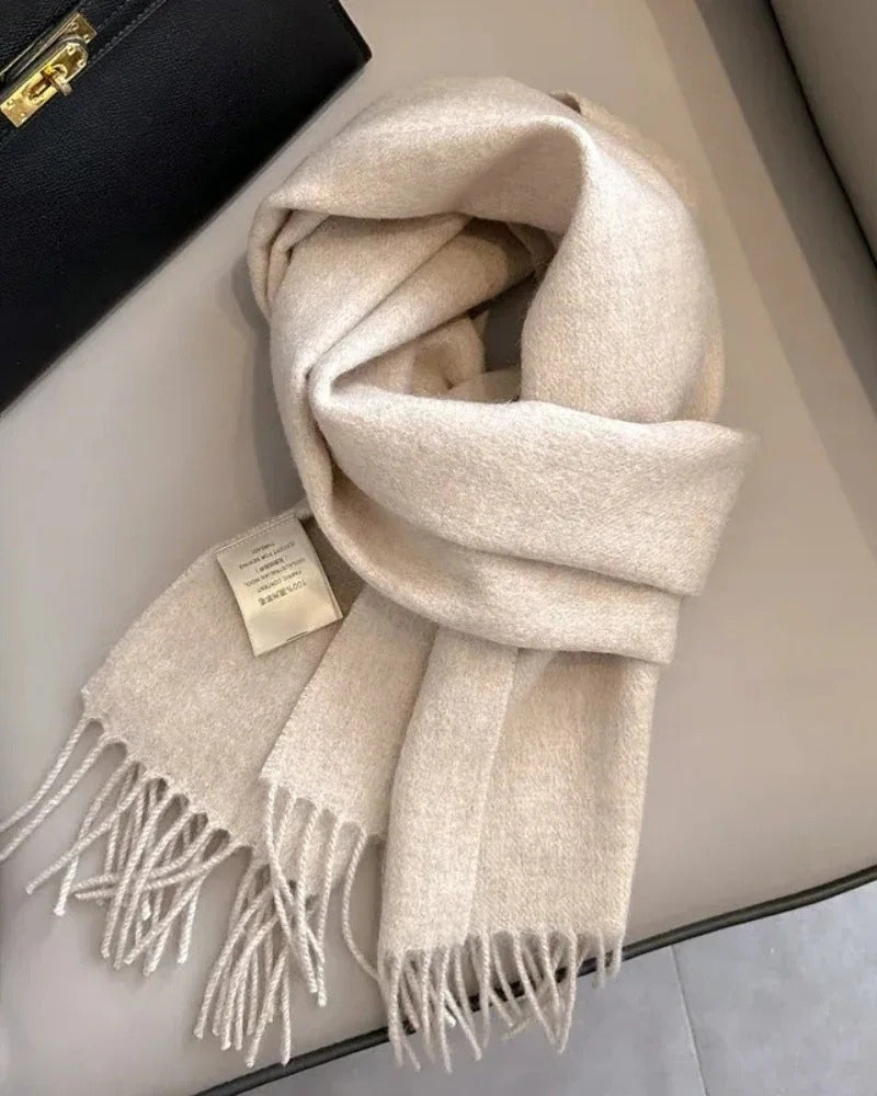 Women’s Wool Scarf – Classic 100% Wool Design