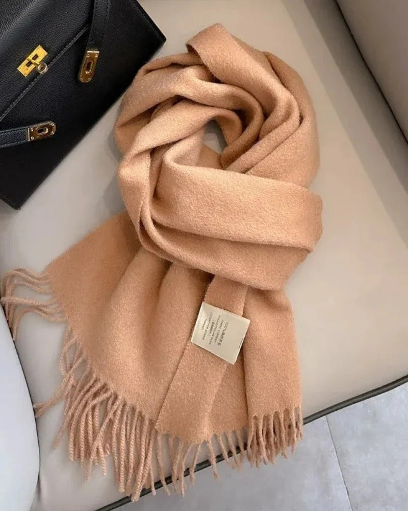 Women’s Wool Scarf – Classic 100% Wool Design
