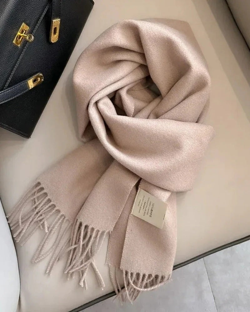 Women’s Wool Scarf – Classic 100% Wool Design